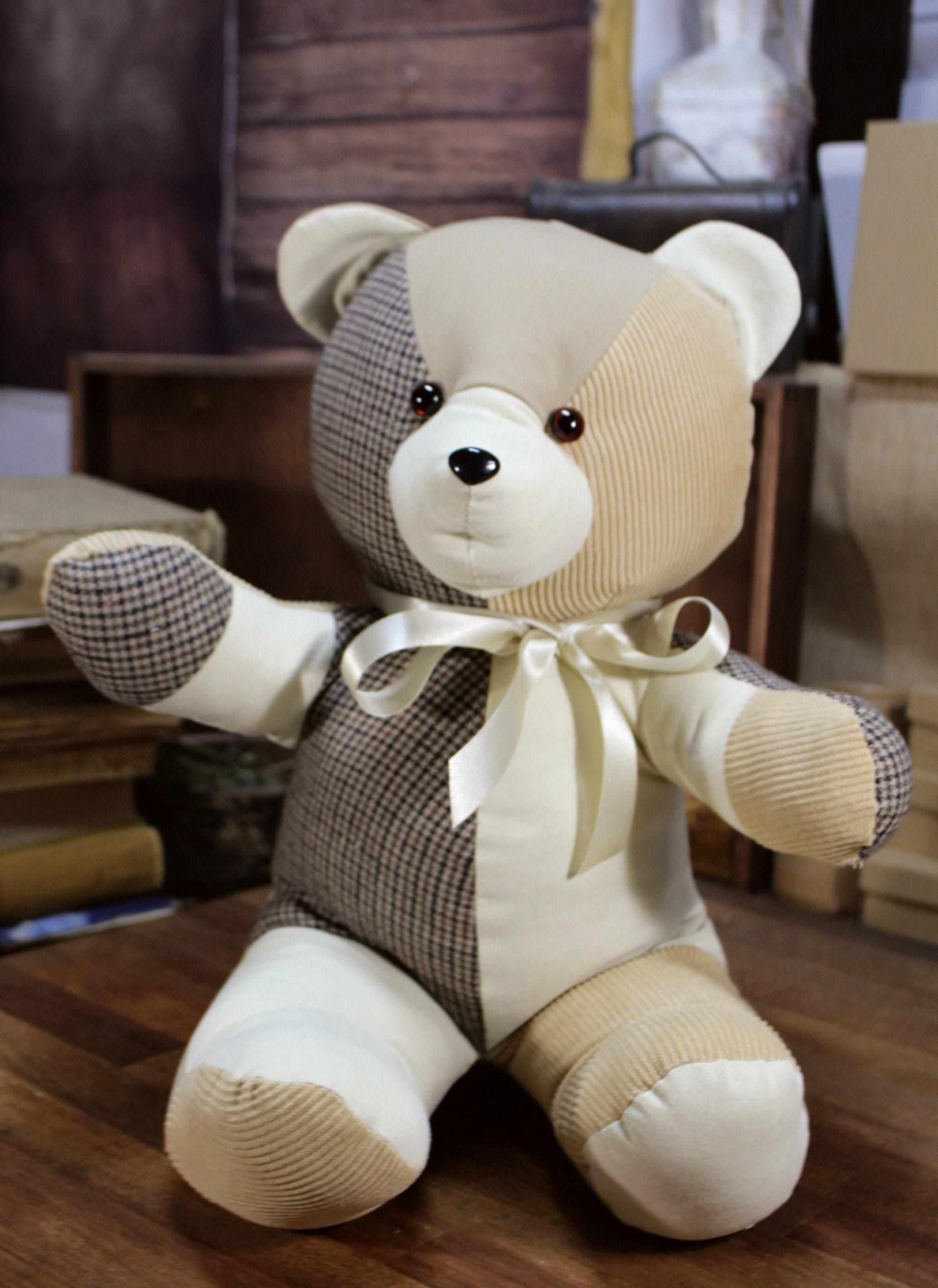 Teddy Bear Cushion Sewing Kits