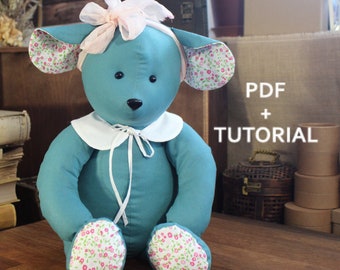 Memory-Maus-Schnittmuster: Memory-Maus Schnittmuster PDF-Schnittmuster