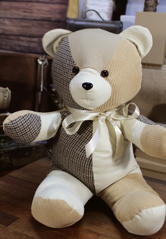 Teddy Bear Sewing Memory Bear Pattern Easy Sewing Pattern Simple