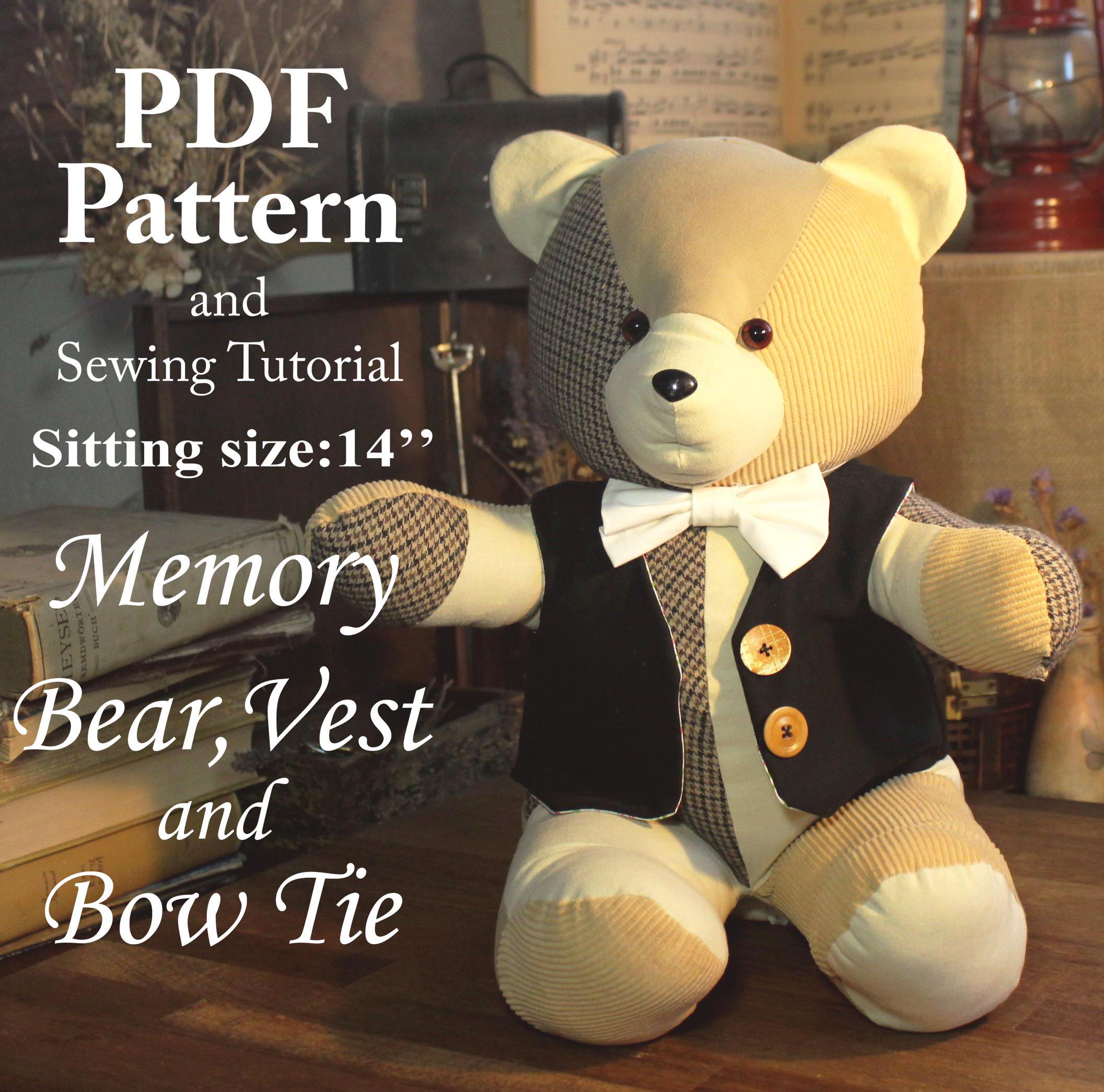 Memory Bear Pattern Easy 14