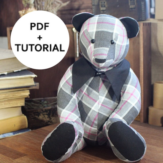 Teddy Bear Pajamas Sewing Pattern - It's Always Autumn