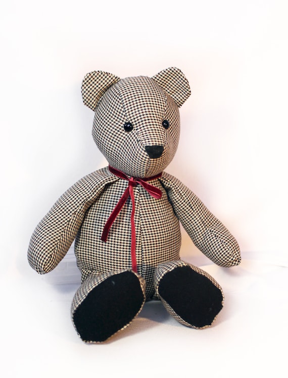 Memory Bear Patterns 2 Sizes 12'', 14'' Easy Sewing Pattern