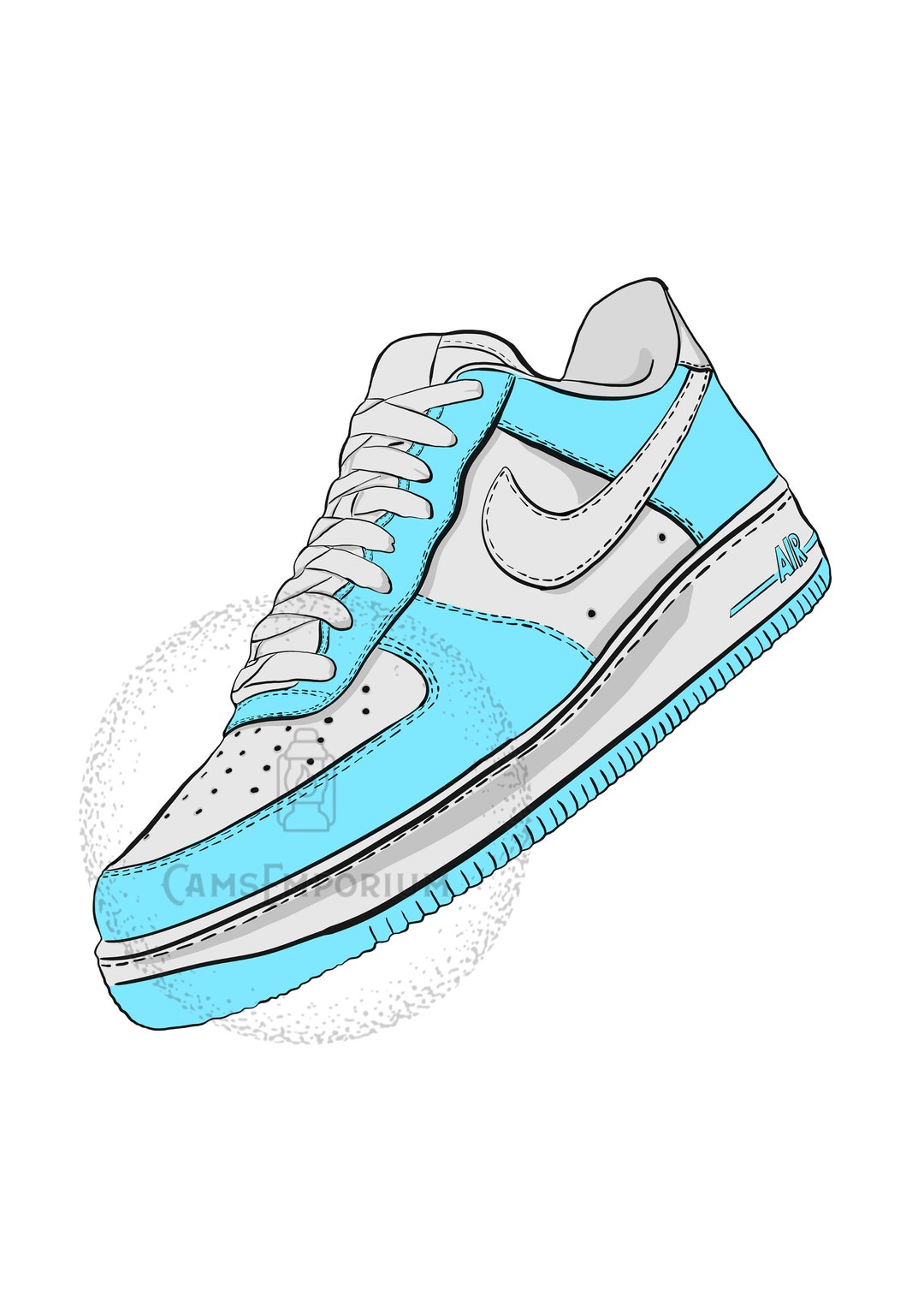 artwalk nike air force 1