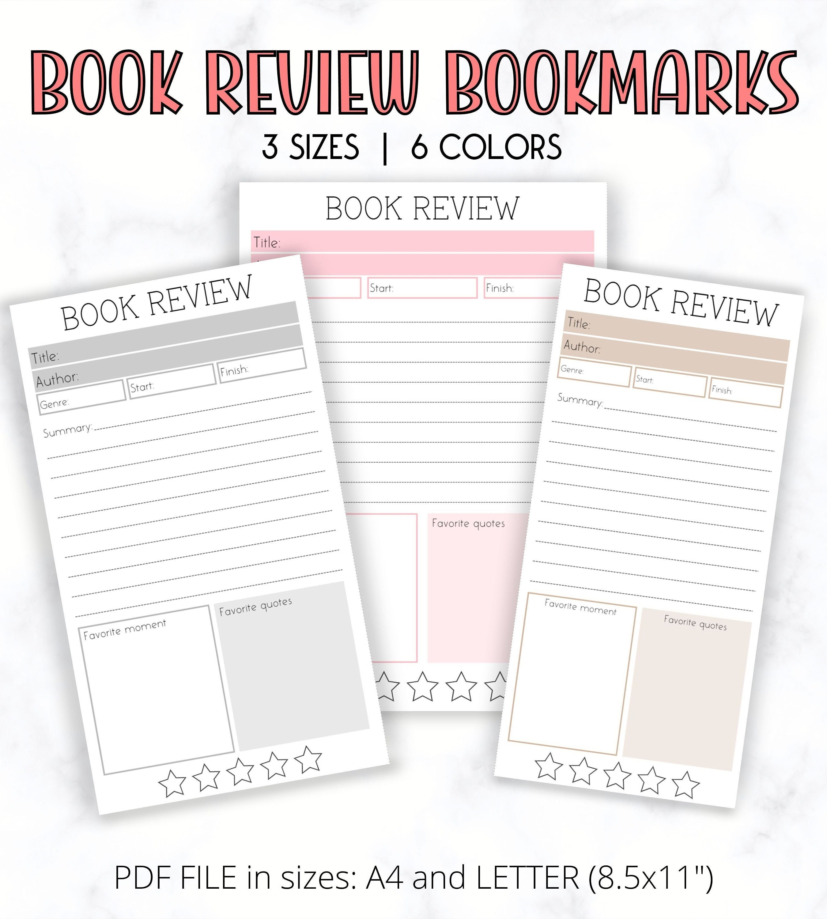 book review book marks