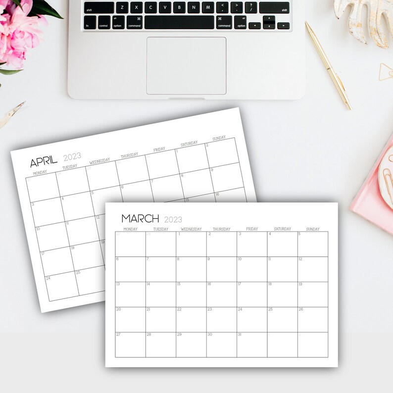 2023 Calendar Printable Landscape