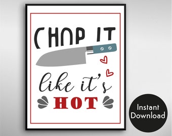 Printable kitchen Wall Art with Funny Quote Printable Funny Quote Poster Digital Download Printable kitchen Wall Art with Funny Quotes