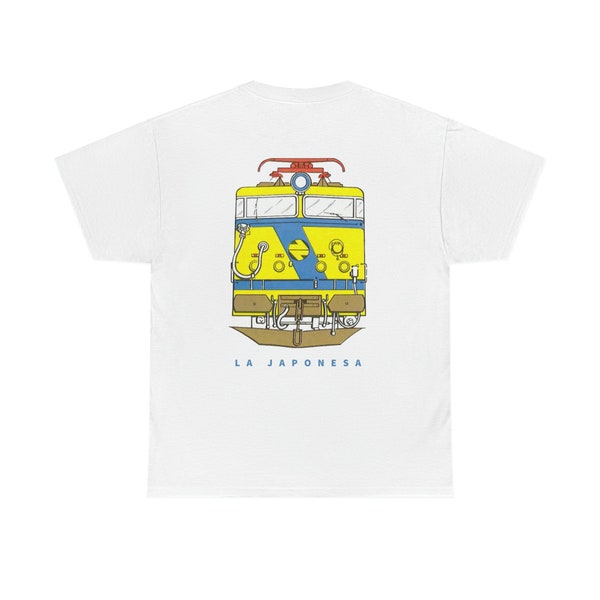 La Japonesa | Unisex Heavy Cotton Tee | Locomotora 269| Camiseta | T-shirt | Maquinista | Trenes | Ferroviario | Railway | Train Driver