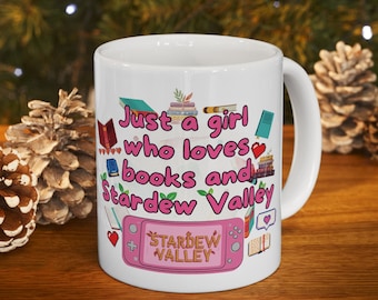 Stardew Valley Mug - Gift for Stardew Valley Fangirl | Stardew book, Stardew Valley Coffee mug, stardew tea cup,stardew valley gift for her
