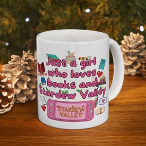 Stardew Valley Mug - Gift for Stardew Valley Fangirl | Stardew book, Stardew Valley Coffee mug, stardew tea cup,stardew valley gift for her
