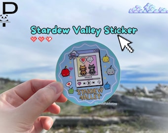 Stardew Valley Sticker | Stardew Valley gift, Stardew Valley Art,Die-cut vinyl for water,Pixel art gift, Stardew Valley Decal,Jumino Sticker