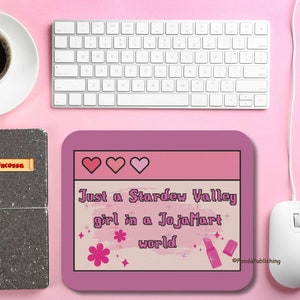 Stardew Valley Mouse Pad | Stardew Valley Gift, Stardew Valley gift for her, Stardew Valley Gift,Stardew birthday gift, Stardew Valley Merch