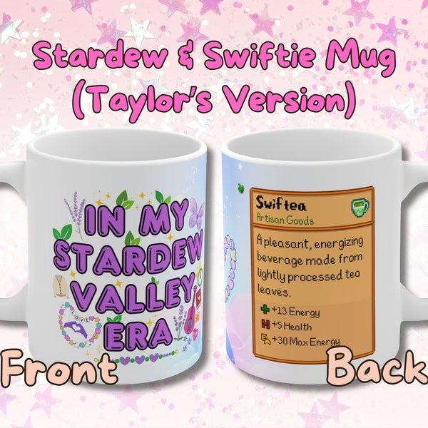Stardew Valley Mug - In my Stardew Valley Era Swiftie | Stardew queen,Stardew Valley Coffee mug for her, stardew valley gift taylor swift