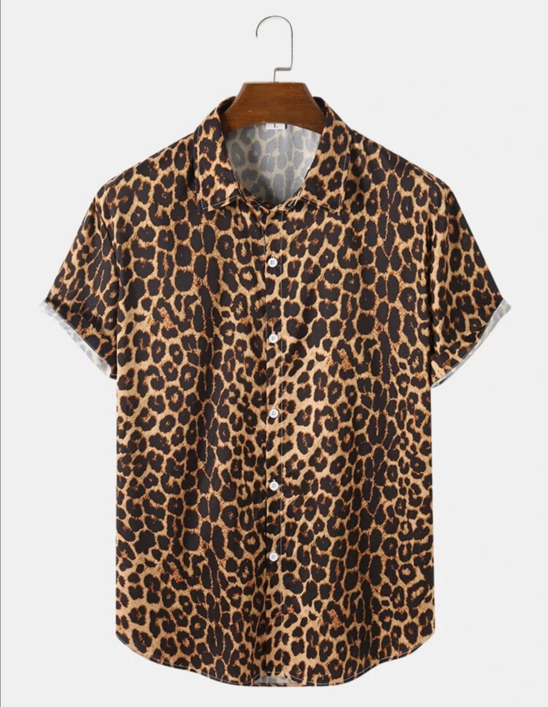 Leopard print shirt - Etsy Nederland