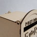MDF Wooden Wedding Post Box Flat Packed Fast Despatch & Free Postage ...