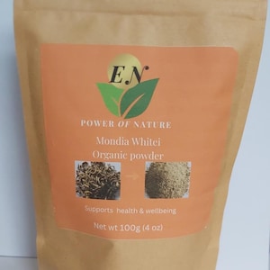 Mondia whitei powder, mulondo, herbal remedy, herbal supplement, natural remedy, men&#39;s health, men&#39;s wellbeing, white&#39;s ginger, tonic root