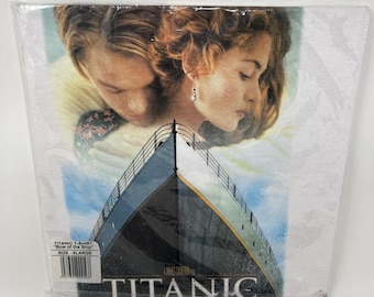 Vintage 90s Titanic Film Promo T Shirt Deadstock XL Bow Of The Ship Design