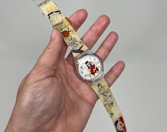 Vintage Slam Dunk Anime Watch Tested And New Battery, 1994