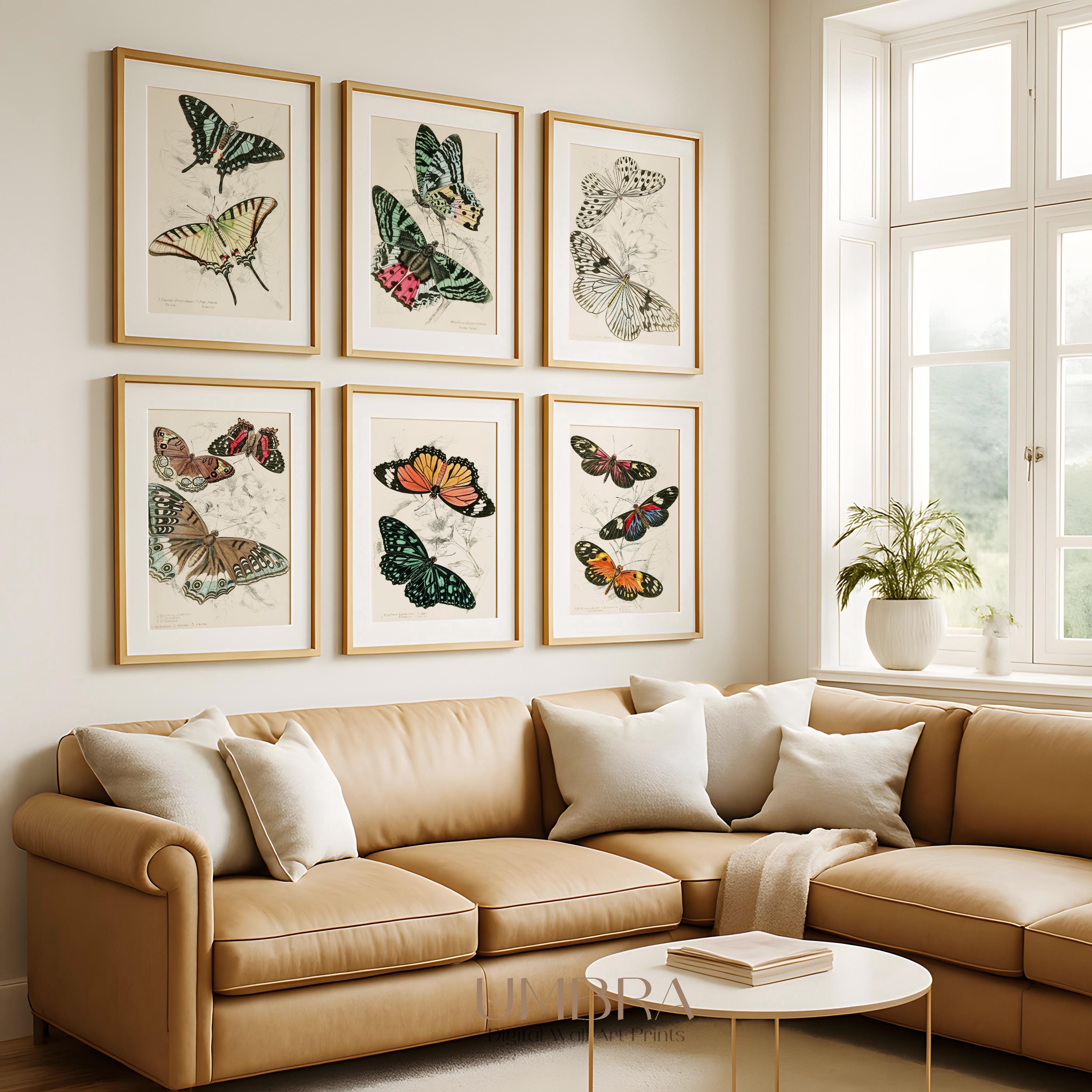 Vintage Botanical Print Set of 100: Farmhouse Gallery Wall Art (digital ...