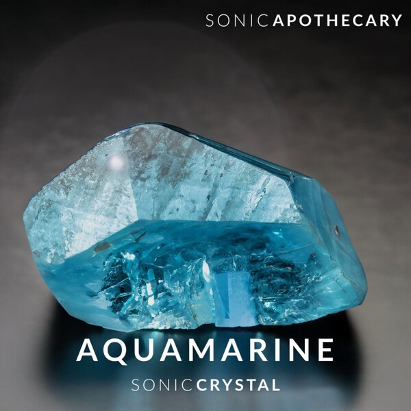 Simplify With Aquamarine | Sonic Crystal | 5-Minute Sound Session With Himalayan Singing Bowls And Holistic Crystal Healing