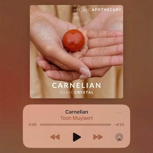 Karneol Sonic Crystal | Creative Power Sound Bath MP3