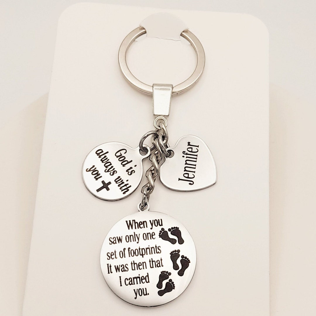 When You Saw Only One Set of Footprints It Was Then That I Carried You