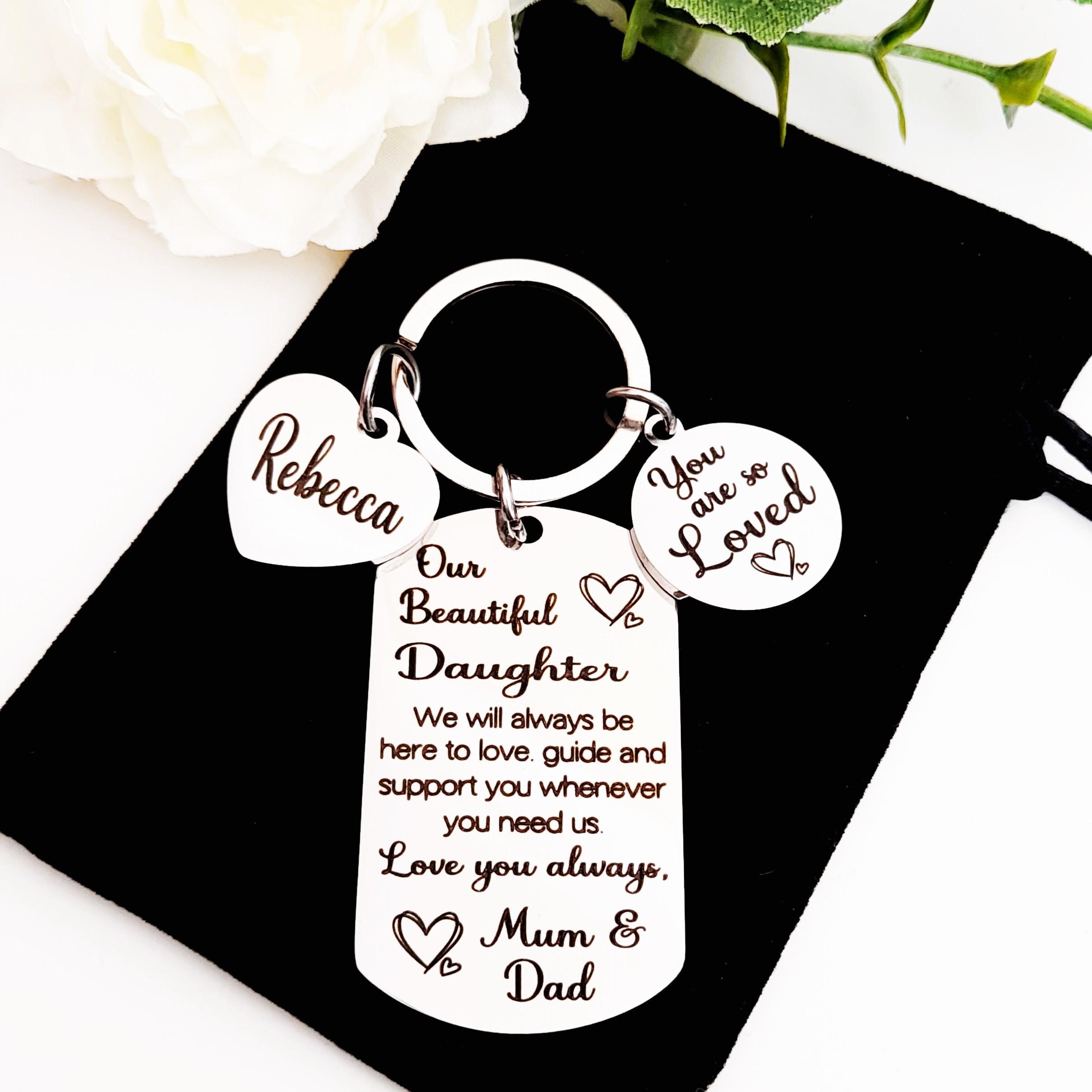 Daughter Keychain