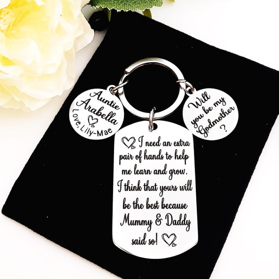 Godparents Proposal Special Christening Gifts From Godparents - Main Image