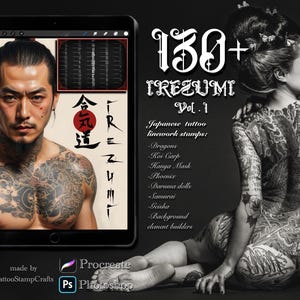 タトゥー・エイジ、タトゥーデザインブック 4冊セット Stroker Tattoo Japan | Done by @haru_cq2kiss #Zippertattoo