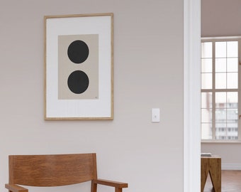 Minimalistic No5 - Fine Art Print - Minimalist Modern Art Print - Japandi - Abstract Poster - Scandi