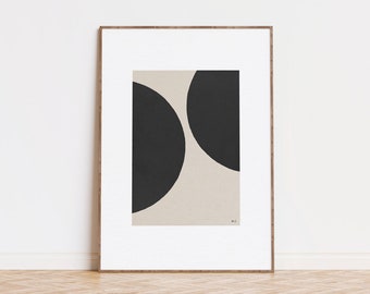 Minimalistic No8 - Fine Art Print - Minimalist Modern Art Print - Japandi - Abstract Poster - Scandi