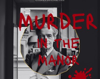 Murder at the Manor: juego de misterio y asesinato en la mansión clásica / PDF listo para imprimir para la noche de juegos / Descarga y juego instantáneos