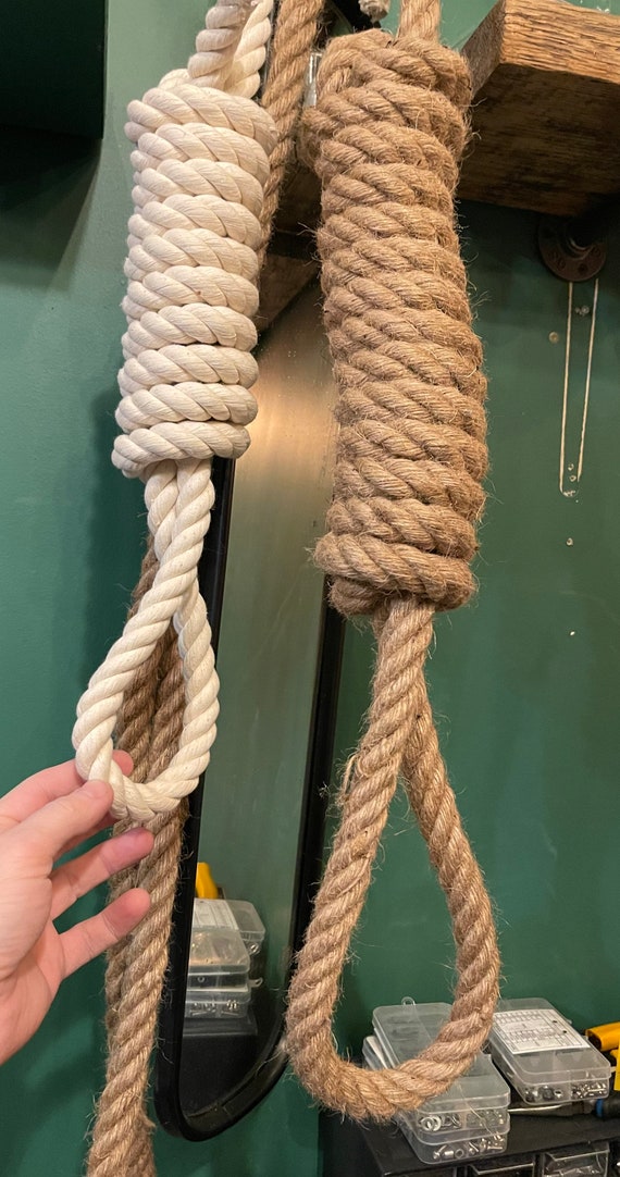 Hangman’s Noose Prop/Replica (large diameter rope)