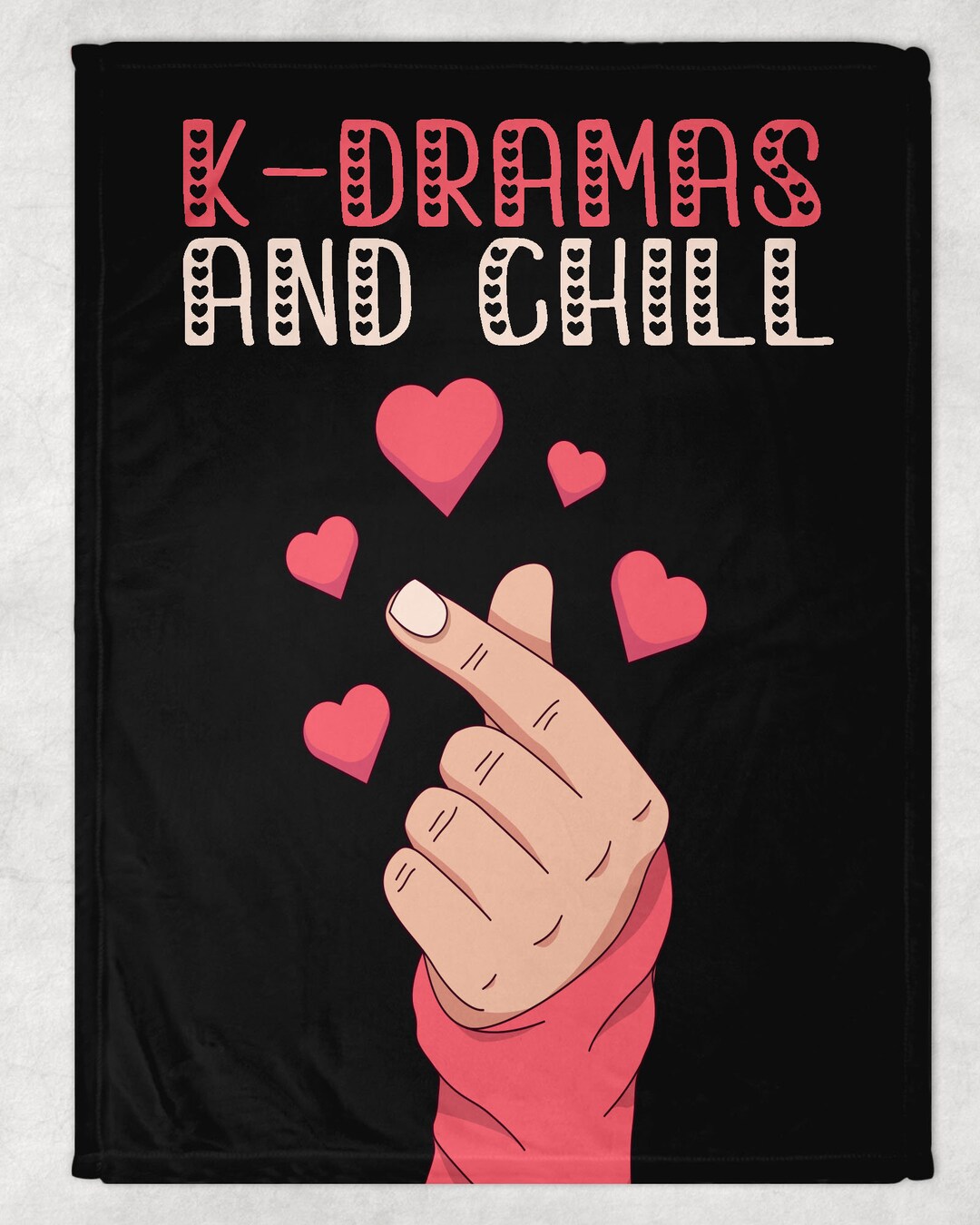 Kdramas Blanket, Korean Dramas Throw, Kawaii Home Decor, Gift for Movie Lovers, Christmas