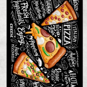 Pizza Fleece Blanket
