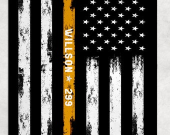 911 Dispatcher Blanket | Thin Yellow Line Blanket | 911 Dispatcher Gift
