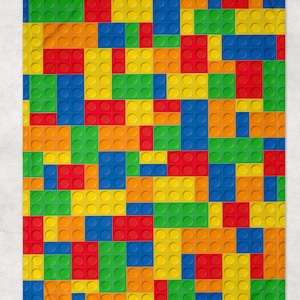 Block Fleece Blanket, Block Blanket, Block Gift, Kids Blanket, Cool Kids Blanket, Funny Blanket