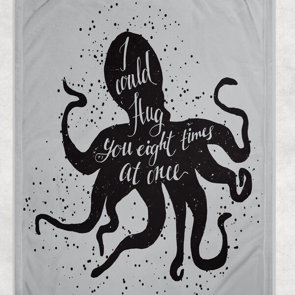 Octopus Blanket Etsy