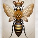 Golden Bee Quilted Blanket NCU0NT033 main image 1