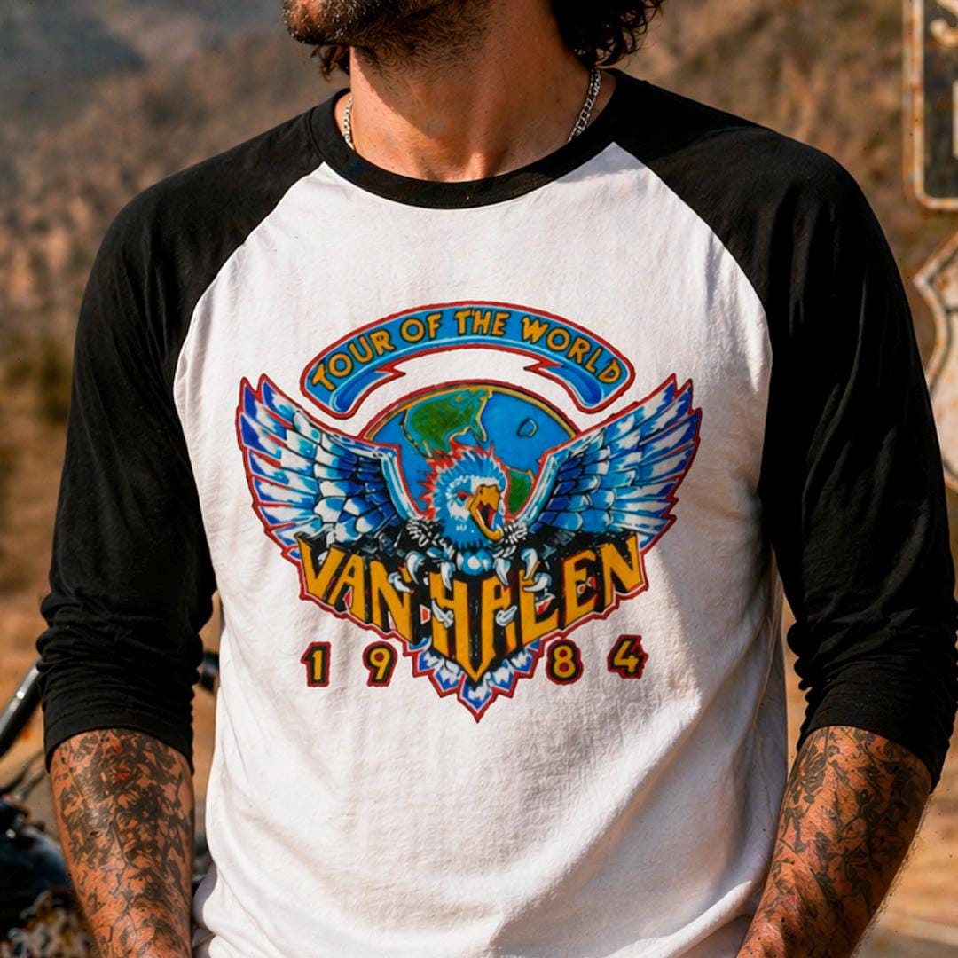 Vintage Raglan Shirt - Etsy Canada