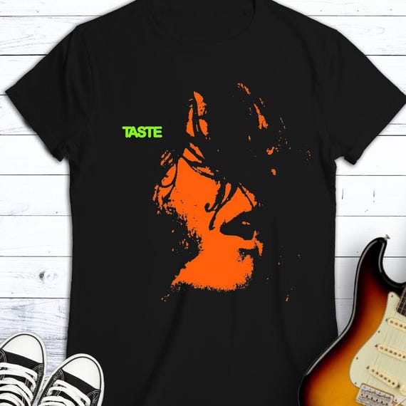 Taste - Rory Gallagher Classic Rock Band Unisex Tee, Heavy Cotton 