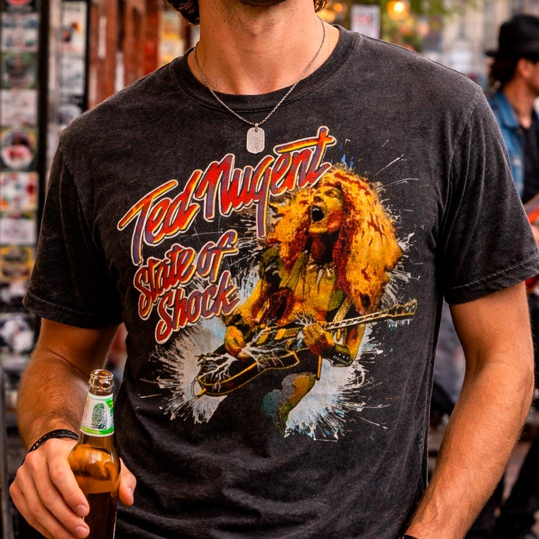 Ted Nugent Shirt - Etsy