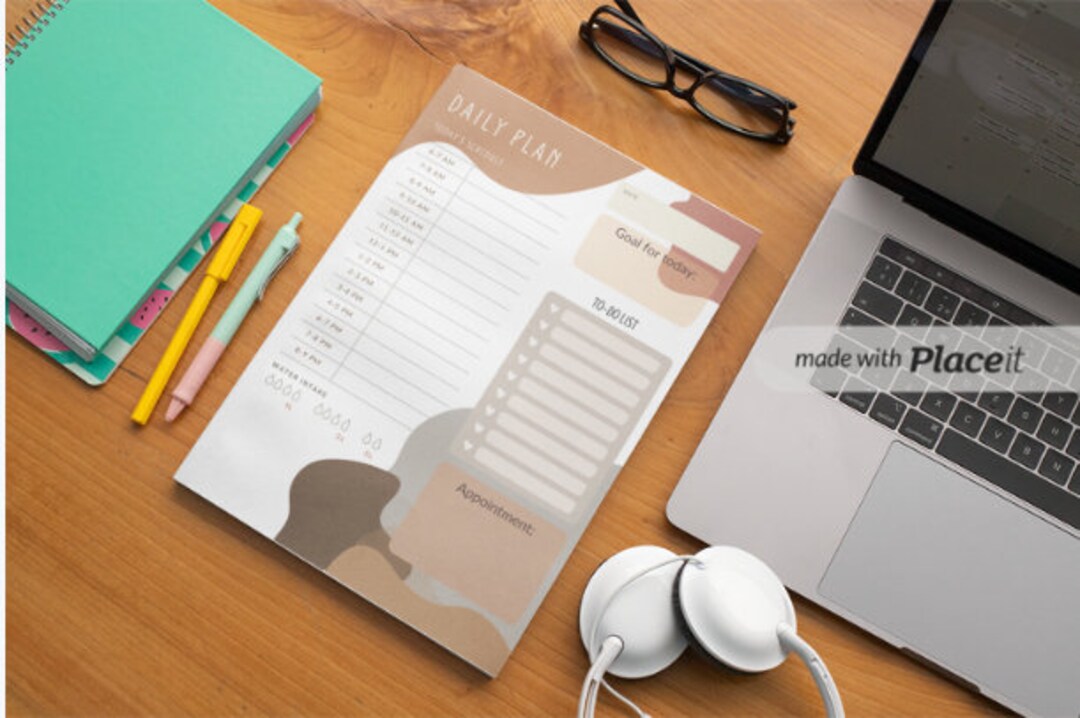 Daily to Do List Printable, Instant Download, Aesthetic Productivity ...