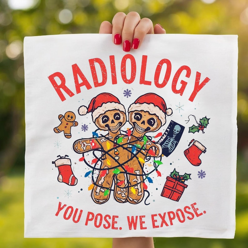Funny Gingerbread Xray Ornament Radiology PNG SVG - Etsy