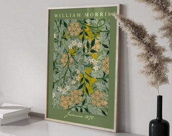 william morris print, vintage wall art, william morris poster, floral print, eclectic poster, digital, botanical poster, printable wall art