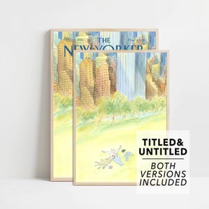 Copertina della rivista The New Yorker, numero del 18 maggio 1998, poster del New Yorker, stampabile alla moda, regalo per lei, stampe digitali TNY192