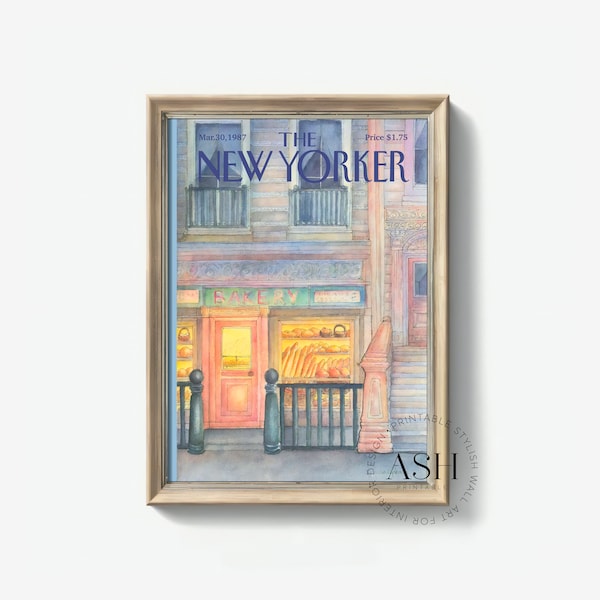 New Yorker Download Pink New Yorker Magazine Vintage The New Yorker Print Set New Yorker Poster New Yorker Cover Art The New Yorker Digital