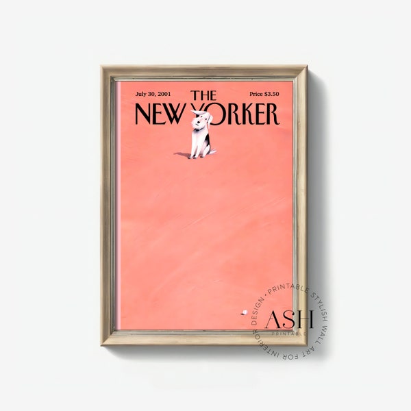 Édition vintage rose New Yorker à télécharger The New Yorker Magazine The New Yorker Print Set New Yorker Poster New Yorker Cover Art The New Yorker Digital