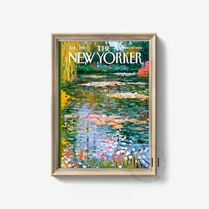 New Yorker Download Green New Yorker Magazine Vintage The New Yorker Print Set New Yorker Poster New Yorker Cover Art The New Yorker Digital