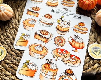 Pumpkin treats Sticker Sheet Magic Sticker Bullet Journal Sticker Planner Sticker Scrapbooking Sticker Halloween Sticker Witchcraft Stickers