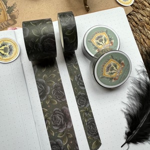 Celestial Mouse Washi Tape Witchy Dark Stationery Cute Animal